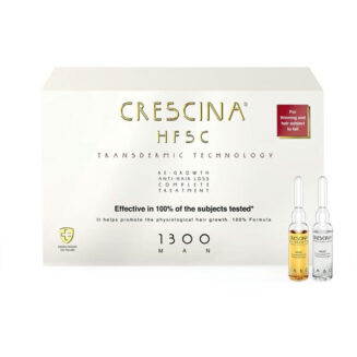Crescina Transdermic HFSC Complete Treatment For Man 1300