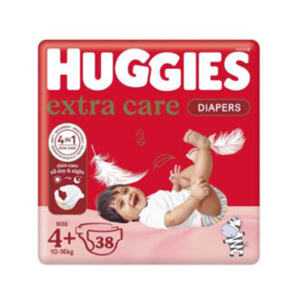 Huggies Diapers Size (4+) 10-16 Kgs 38 Diapers