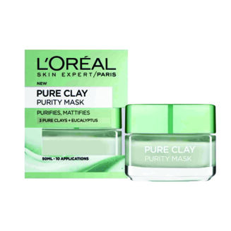 Loreal Pure Clay Purifying Face Mask 50Ml