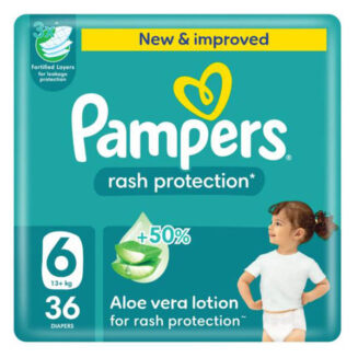 Pampers  Size 6 (XL) 13+ Kg, 36 Diapers