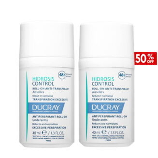 Ducray Hidrosis Roll On Offer (50% Off On 2 Piece)
