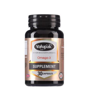 Valupak Omega 3 Fish Oil 30 Capsules