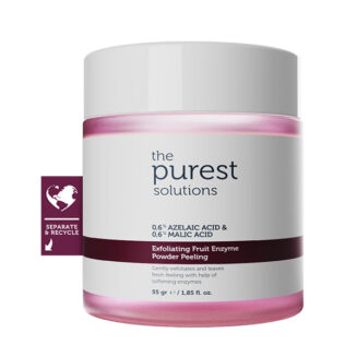 The Purest Solutions Fruit Enzyme Powder Exfoliator & Peeling (Azelaic Acid & Malic Acid) 55GRAM