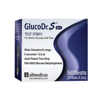 Gluco Dr.S 50 Strips + 25  Strips Free