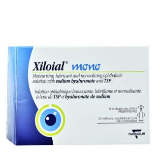 Xiloial Mono Lubricant Eye Drop 20 Vials