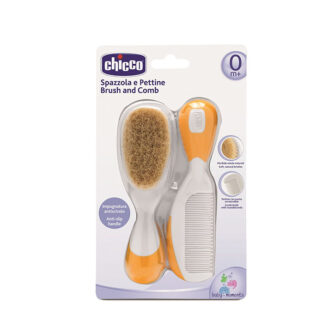 Chicco Brush And Comb Orange