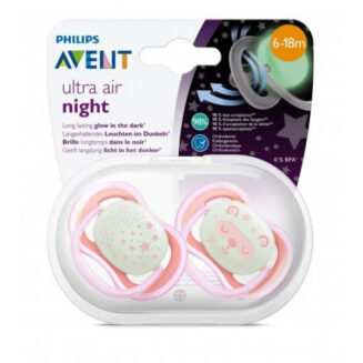 Avent Soother Ultra Air Night 6-18M