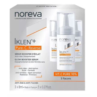 Noreva Iklen+ [Pure-C-Reverse] Regenerating & Perfecting Booster Serum 3x8ml