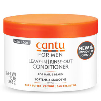 Cantu Leave-In Rinse Out Conditioner For Men 368 G
