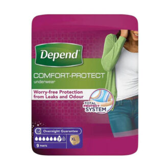 Depend Underwear (XL) Women 9 Pcs