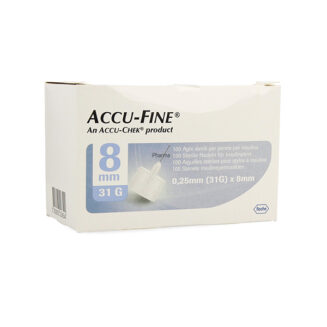 Accu Fine Single Use Insulen Pen Needles 8Mm 31G