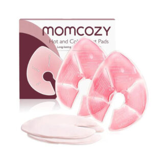Momcozy Hot and Cold Breast Pads, 2 Pads