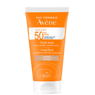 Avene Sunblock Tinted Fluid Spf 50+  (40Ml)