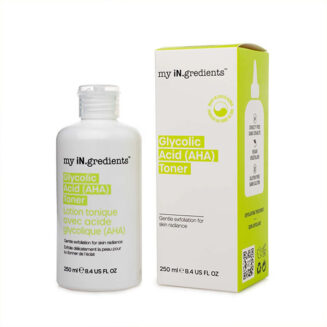 my ingredients Glycolic Acid (AHA) Toner 250ML