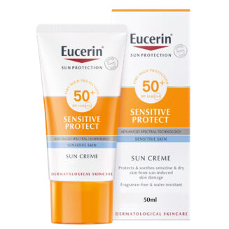 Eucerin Sun Cream Sensitive Care Spf 50+ (50Ml)