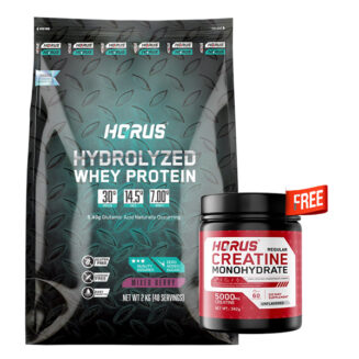 Horus Hydrolyzed Whey Protein Mixed Berry Flavour 2kg (48 Serving)