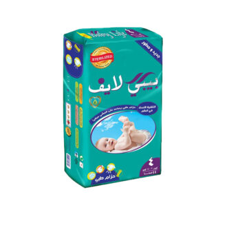 Baby Life Size 4 Large (7-14)Kg 44 Diapers