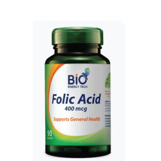 Bio Energy Tech Folic Acid 400Mcg 90 Capsule