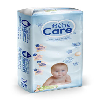 Bebe Care 2 Mini ( 4-6 Kg ) 86 PCS