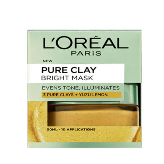 Loreal Pure Clay Bright Face Mask 50ML