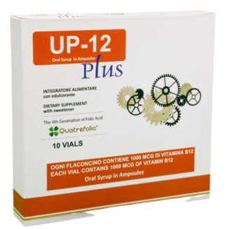 Up-12 Plus Oral Vial Vitamin B12, 10 Vials