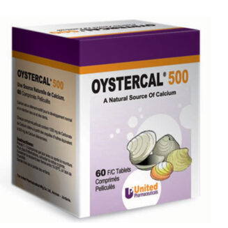 Oystercal (Calcium Carbonate) 500Mg 60Tab