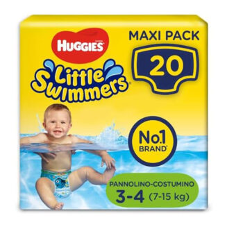 Huggies Little Swimmers 3-4, (7-15 Kg) 20 Pants