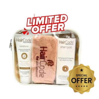 Hair Code (Shampoo + Conditioner + Shower Cap) Offer