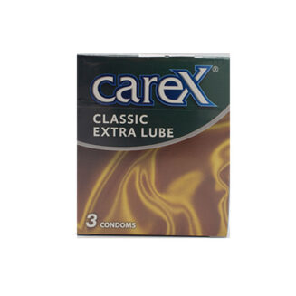 Carex  Extra Lube 3 Condoms