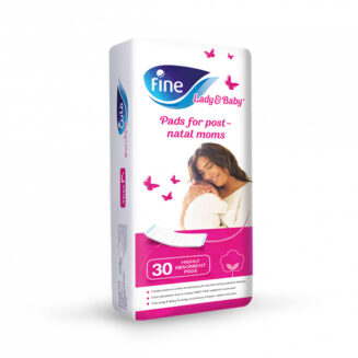 Fine Lady And Baby Diapers, 30 Pads