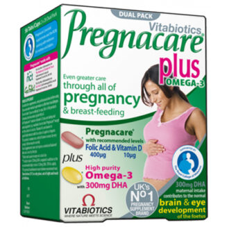 Vitabiotics Pregnacare Plus Omega 3, 56  Tablets Capsules