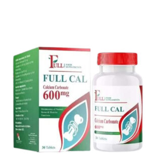 Full Cal (Calcium Carbonate) 600 Mg 30 Tablets