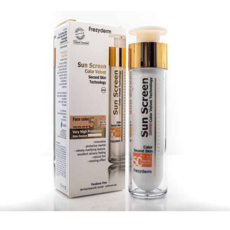 Frezyderm Sun Screen Velvet With Color SPF50+, 50Ml