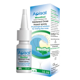 Apisal Menthol Nasal Spray 15Ml