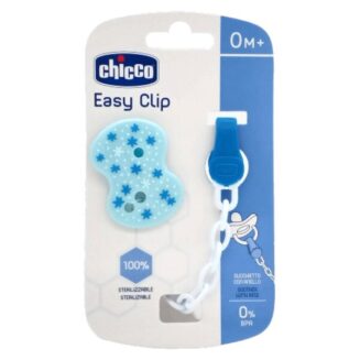 Chicco Clip With Chain Blue 0M+