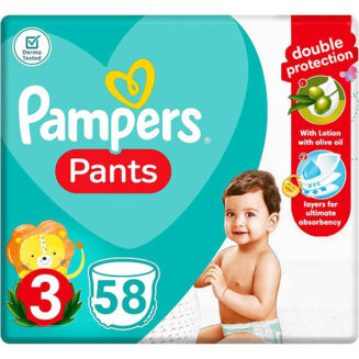 Pampers Baby Pants Size 3 (6-11 kg) 58 Pants