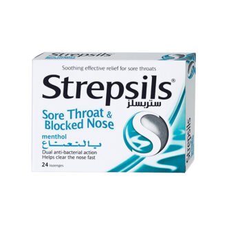 Strepsils Menthol Sore Throat 16 Lozenges