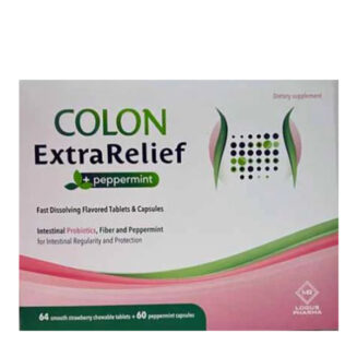 Colon Extra Relief 64 Chew Tab + 60 Peppermint Capsules