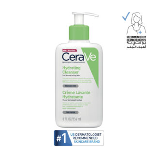 Cerave Hydrating Cleanser for Normal to Dry Skin with Hyaluronic Acid 236Ml