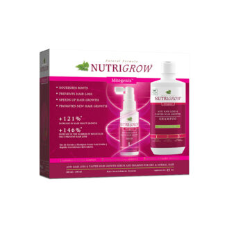 Nutrigrow Hair Serum With Shampoo For Dry And Normal Hair
