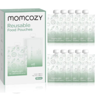 Momcozy Reusable Baby Food Pouches (Pack of 10)