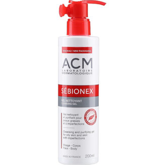 ACM Sebionex Sebium Face Cleanser Gel 200Ml