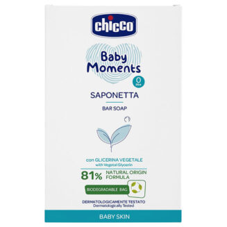 Chicco baby moments Bar Soap 100G