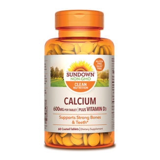 Sundown Calcium 600 Mg Plus Vitamin D 60 Tablet