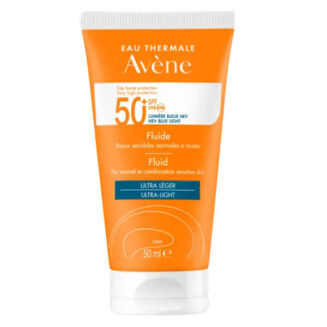 Avene Sunblock Fluid Spf 50+  (40Ml).