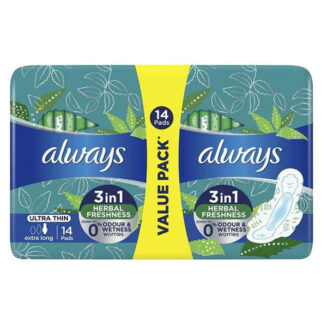 Always Ultra Thin Value Pack Extra Long 14 Pads