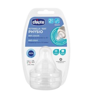 Chicco Physio Teat 2M+2PCS