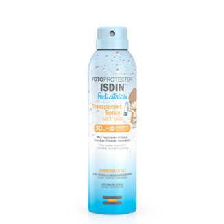 Isdin Fotoprotector Transparent Spray Wet Skin Pediatrics Spf50, 250ML
