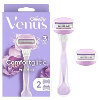 Gillette Venus Comfortglide Razor With 2 Refill Blades