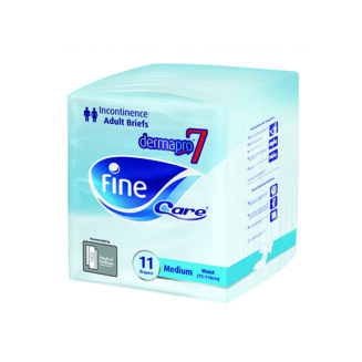 Fine Care Incontinence Unisex Briefs, Medium 75-110 Cm 11 Diaper